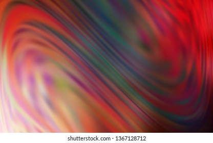 Light Green, Red vector blurred shine abstract background. Modern abstract illustration with gradient. Background for a cell phone.