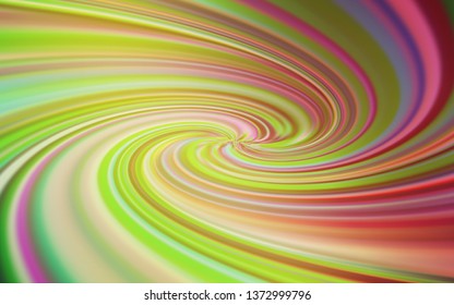 Light Green, Red vector blurred shine abstract template. Modern abstract illustration with gradient. Elegant background for a brand book.