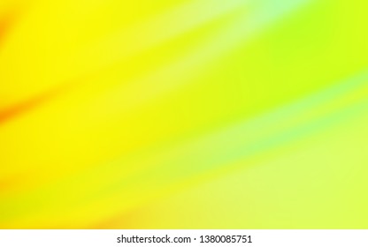Light Green, Red vector blurred bright template. New colored illustration in blur style with gradient. Background for a cell phone.