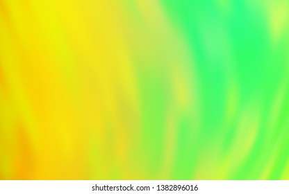 Light Green, Red vector blurred background. Colorful abstract illustration with gradient. Smart design for your work.