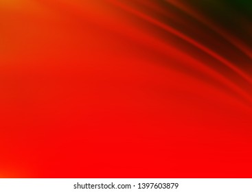 Light Green, Red vector blurred background. Shining colorful illustration in a Brand new style. A completely new template for your design.