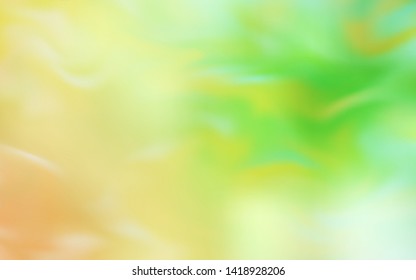 Light Green, Red vector blurred bright texture. New colored illustration in blur style with gradient. New style for your business design.