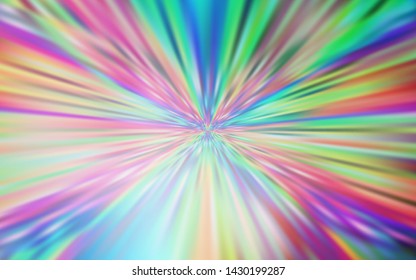 Light Green, Red vector blurred background. Glitter abstract illustration with gradient design. The best blurred design for your business.