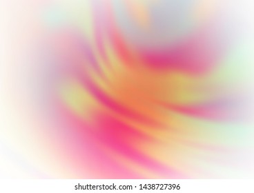 Light Green, Red vector blurred background. Shining colorful illustration in a Brand new style. A completely new design for your business.