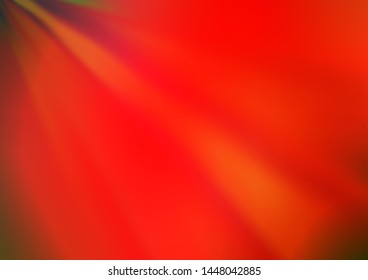 Light Green, Red vector blurred shine abstract pattern. A vague abstract illustration with gradient. Brand new style for your business design.