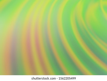 Light Green, Red vector blurred and colored background. An elegant bright illustration with gradient. The background for your creative designs.