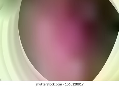 Light Green, Red vector blurred shine abstract texture. Modern abstract illustration with gradient. Background for designs.