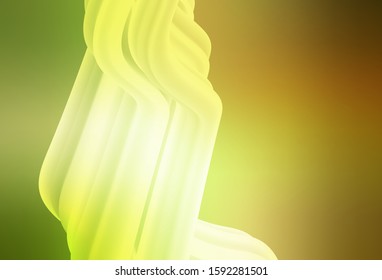 Light Green, Red vector blurred template. Colorful illustration in abstract style with gradient. Elegant background for a brand book.