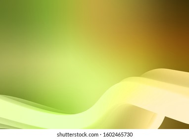 Light Green, Red vector blurred and colored pattern. An elegant bright illustration with gradient. Blurred design for your web site.