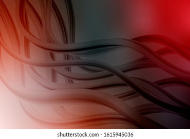 Light Green, Red vector blurred shine abstract background. An elegant bright illustration with gradient. Elegant background for a brand book.