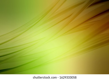 Light Green, Red vector blurred bright template. An elegant bright illustration with gradient. New way of your design.