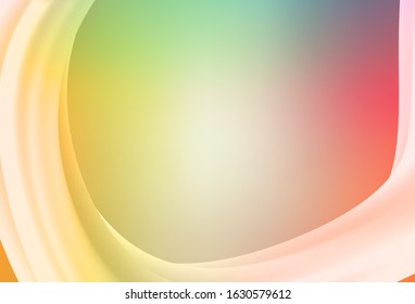 Light Green, Red vector blurred bright texture. An elegant bright illustration with gradient. New design for your business.