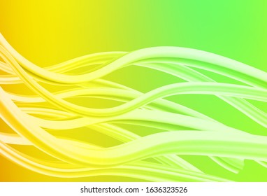 Light Green, Red vector blurred template. New colored illustration in blur style with gradient. The best blurred design for your business.