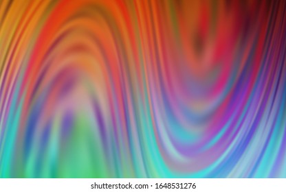 Light Green, Red vector blurred pattern. An elegant bright illustration with gradient. Background for a cell phone.