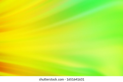 El verde claro, el vector rojo difuminado brillan la plantilla abstracta. Ilustración abstracta de color con degradado. Nuevo estilo para el diseño de su negocio.