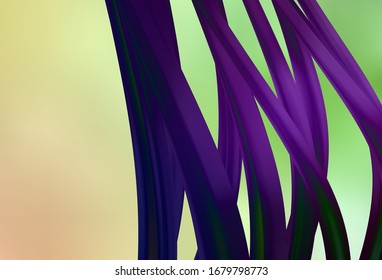 Light Green, Red vector blurred shine abstract background. Modern abstract illustration with gradient. New design for your business.