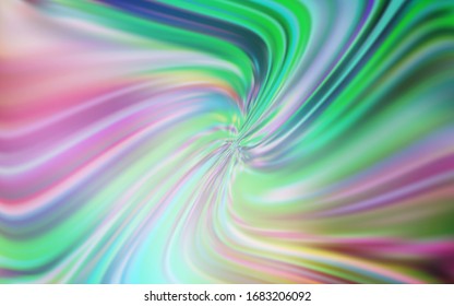 Light Green, Red vector blurred and colored pattern. Colorful abstract illustration with gradient. Smart design for your work.