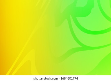 Light Green, Red vector blurred background. Shining colorful illustration in smart style. New way of your design.