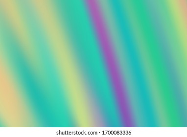Light Green, Red vector blurred bright template. Glitter abstract illustration with gradient design. Background for a cell phone.