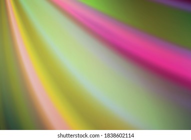 Light Green, Red vector blurred shine abstract texture. Shining colorful illustration in smart style. Elegant background for a brand book.