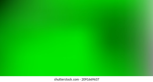 Plantilla verde claro, roja borrosa vectorial. Ilustración colorida con gradiente en estilo abstracto. Diseño moderno para tus aplicaciones.