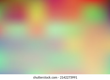 Light Green, Red vector blurred bright template. Modern abstract illustration with gradient. Brand new template for your design.