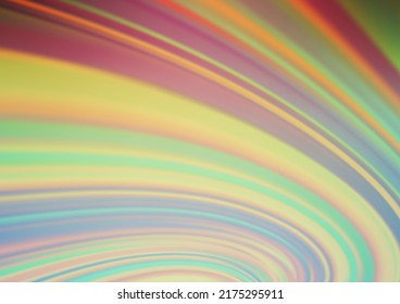 Light Green, Red vector blurred shine abstract template. Colorful illustration in abstract style with gradient. The blurred design can be used for your web site.