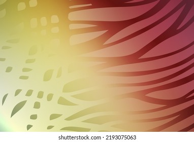 Light Green, Red vector blurred shine abstract texture. Glitter abstract illustration with gradient design. Completely new design for your business.