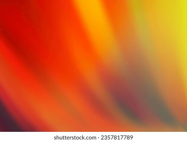 Light Green, Red vector blurred bright background. A vague abstract illustration with gradient. Brand new style for your business design.