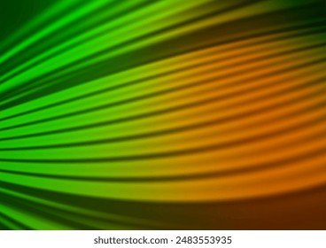 Light Green, Red vector blurred shine abstract template. An elegant bright illustration with gradient. The background for your creative designs.