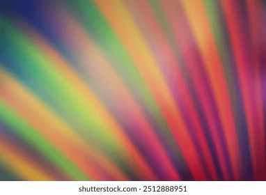Light Green, Red vector blurred template. New colored illustration in blur style with gradient. Blurred design for your web site.