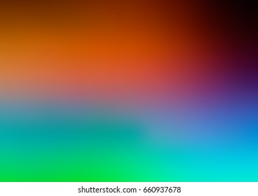 Light Green, Red vector blurred bright template. Modern geometrical abstract illustration with gradient. A completely new template for your business design.