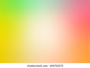 Light Green, Red vector blurred and colored template. Glitter abstract illustration with an elegant design. Brand-new design for your business.
