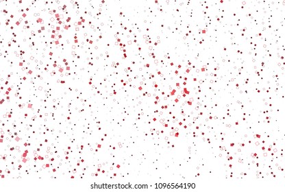 Light Green, Red vector blurry rectangular background. Geometric background in square style with gradient. The pattern can be used for brand-new background.