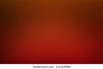 Light Green, Red vector blurry hexagon pattern. A vague abstract illustration with gradient. The elegant pattern can be used as part of a brand book.