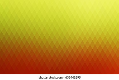 Light Green, Red vector blurry rectangular background. Geometric background in square style with gradient. The pattern can be used for brand-new background.