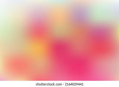 Light Green, Red vector bokeh and colorful pattern. A completely new color illustration in a bokeh style. Template for any brand book.