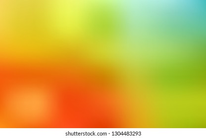Light Green, Red vector colorful blur background. Modern abstract illustration with gradient. New way of your design.