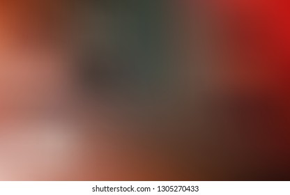 Light Green, Red vector colorful blur backdrop. Glitter abstract illustration with gradient design. Elegant background for a brand book.