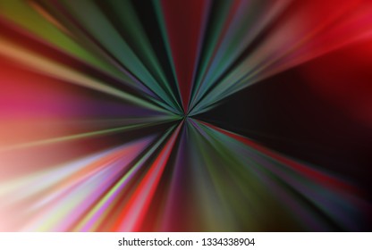 Light Green, Red vector colorful blur background. Creative illustration in halftone style with gradient. New way of your design.