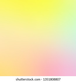 Light Green, Red vector colorful blur backdrop. Elegant bright illustration with gradient. New design for your web apps.