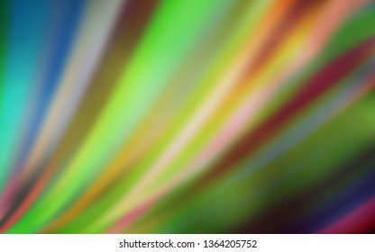 Light Green, Red vector colorful blur background. Modern abstract illustration with gradient. Elegant background for a brand book.