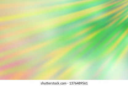 Light Green, Red vector colorful abstract texture. Shining colored illustration in smart style. Background for designs.