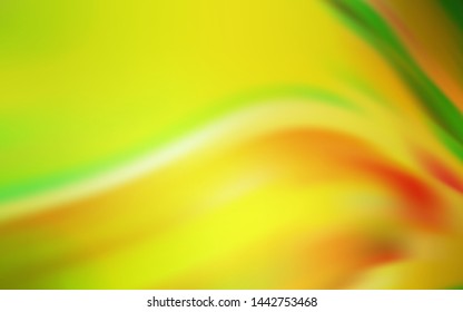 Light Green, Red vector colorful abstract texture. An elegant bright illustration with gradient. The best blurred design for your business.