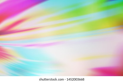 Light Green, Red vector colorful blur background. Creative illustration in halftone style with gradient. Completely new design for your business.