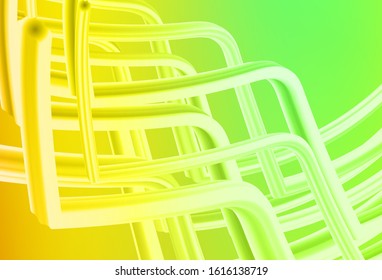 Light Green, Red vector colorful abstract texture. New colored illustration in blur style with gradient. Elegant background for a brand book.