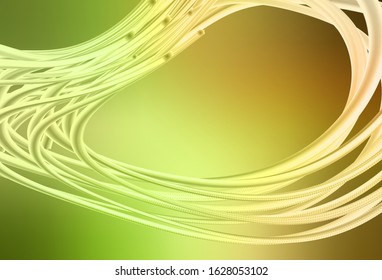 Light Green, Red vector colorful abstract background. Creative illustration in halftone style with gradient. New way of your design.