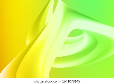 Light Green, Red vector colorful blur background. Colorful abstract illustration with gradient. New style design for your brand book.