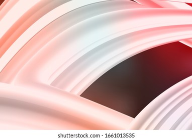 Light Green, Red vector colorful blur background. Shining colorful illustration in smart style. New style design for your brand book.