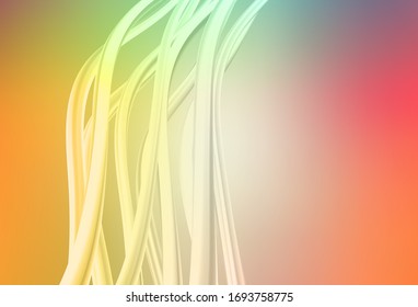 Fondo nítido de color verde claro, rojo vectorial. Ilustración creativa en estilo de medio tono con degradado. Nuevo estilo para el diseño de su negocio.